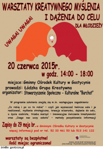 plakat GOK Gostycyn