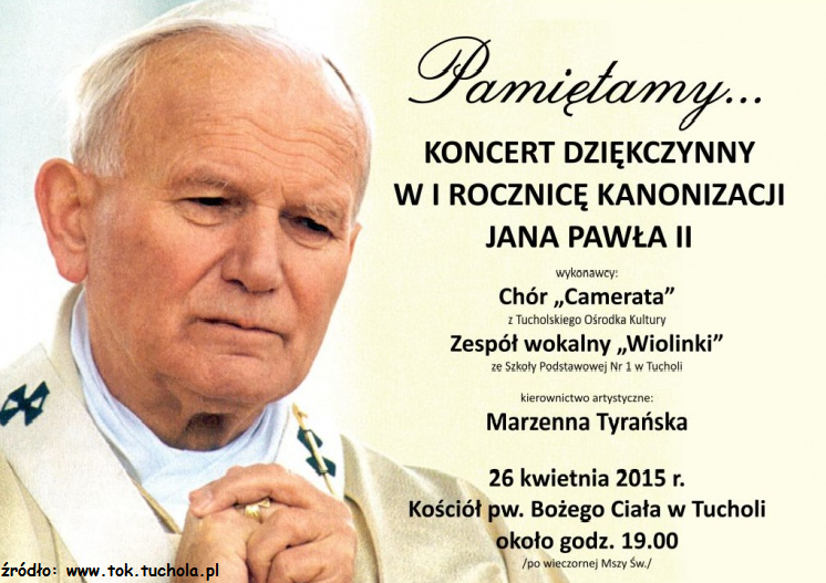 Papieski koncert dziękczynny