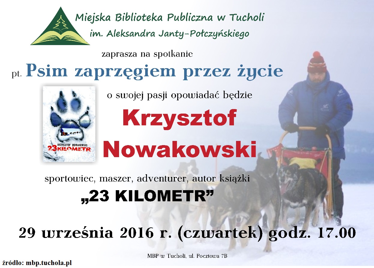 Spotkanie z Krzysztofem Nowakowskim w MBP