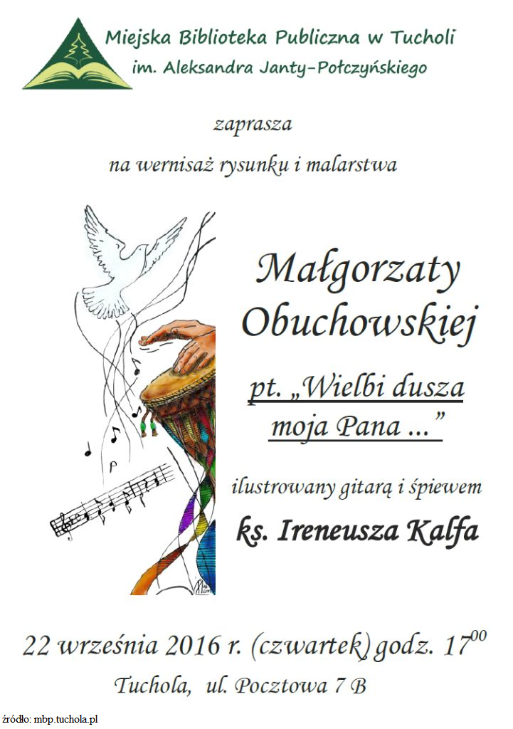 Wernisaż Małgorzaty Obuchowskiej w MBP