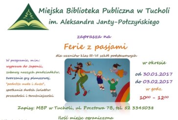 Ferie z Miejską Biblioteką Publiczną w Tucholi