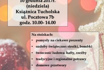 Kiermasz świąteczny w Książnicy Tucholskiej